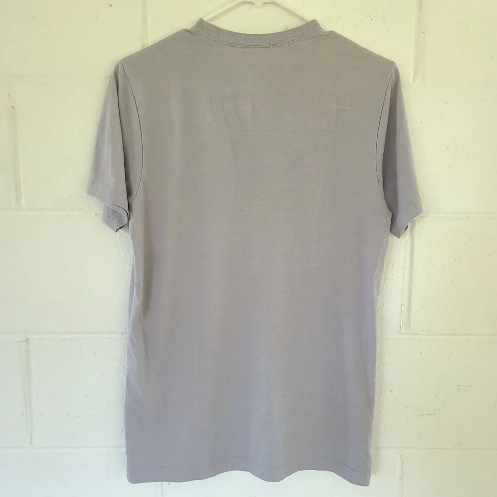 The North Face Men Gray Half Dome Crew Neck Short Sleeve Pullover T Shirt Sz Med